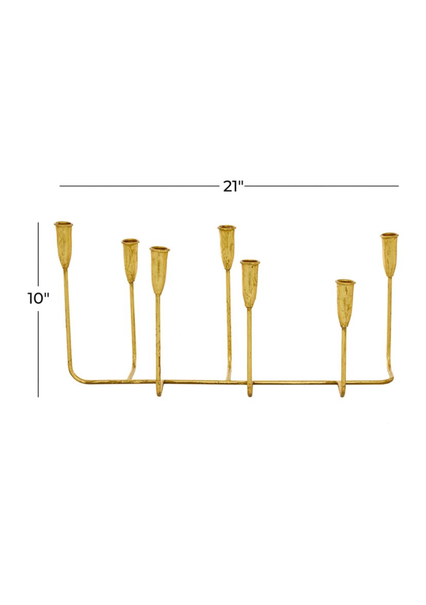 Contemporary Metal Candelabra