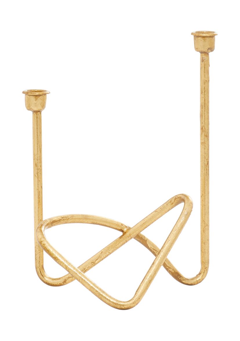 Contemporary Metal Candelabra