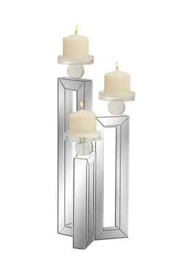 Glam Glass Candelabra