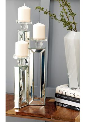 Glam Glass Candelabra