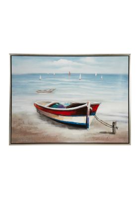 Coastal Canvas Framed Wall Art