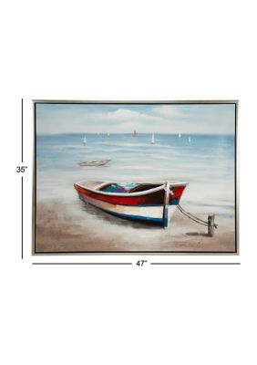 Coastal Canvas Framed Wall Art