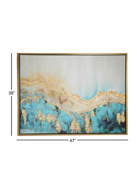 Contemporary Canvas Framed Wall Art