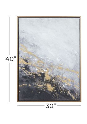 Contemporary Canvas Framed Wall Art