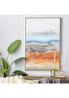 Contemporary Canvas Framed Wall Art