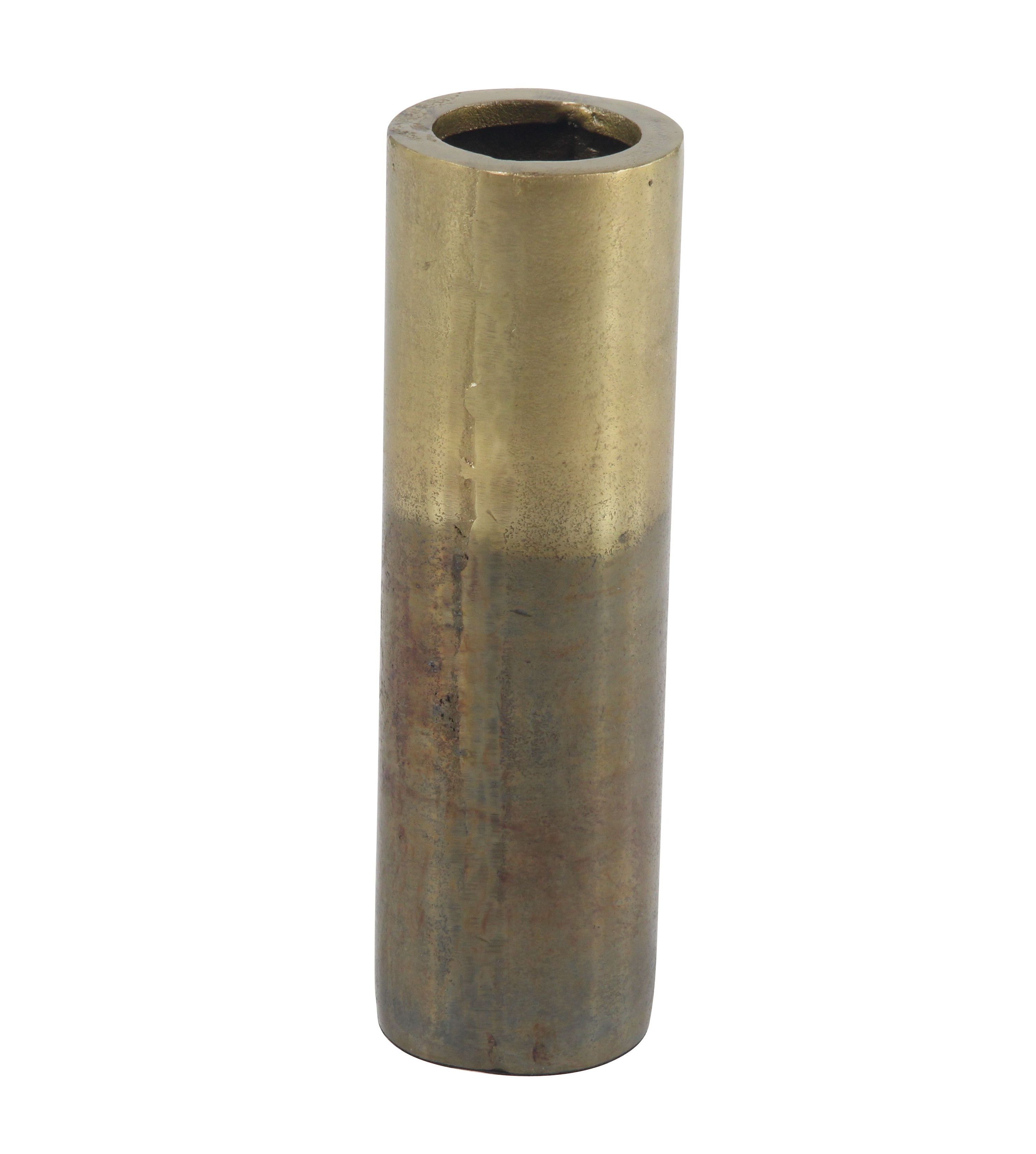Rustic Aluminum Metal Vase
