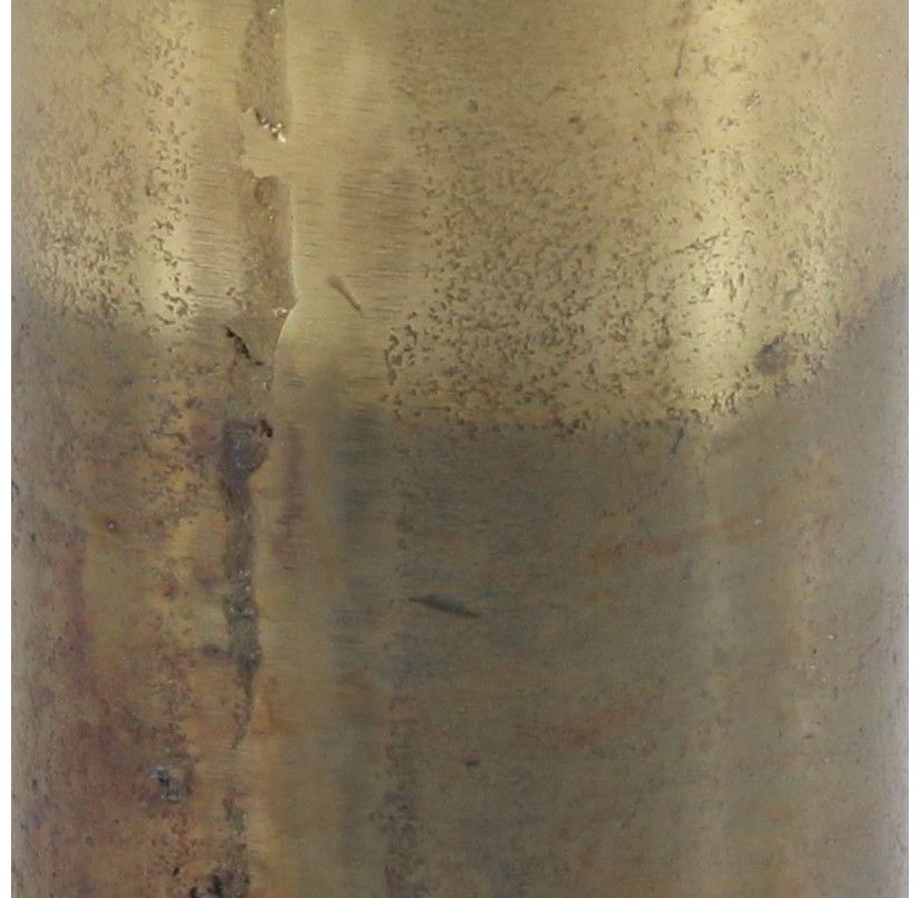 Rustic Aluminum Metal Vase