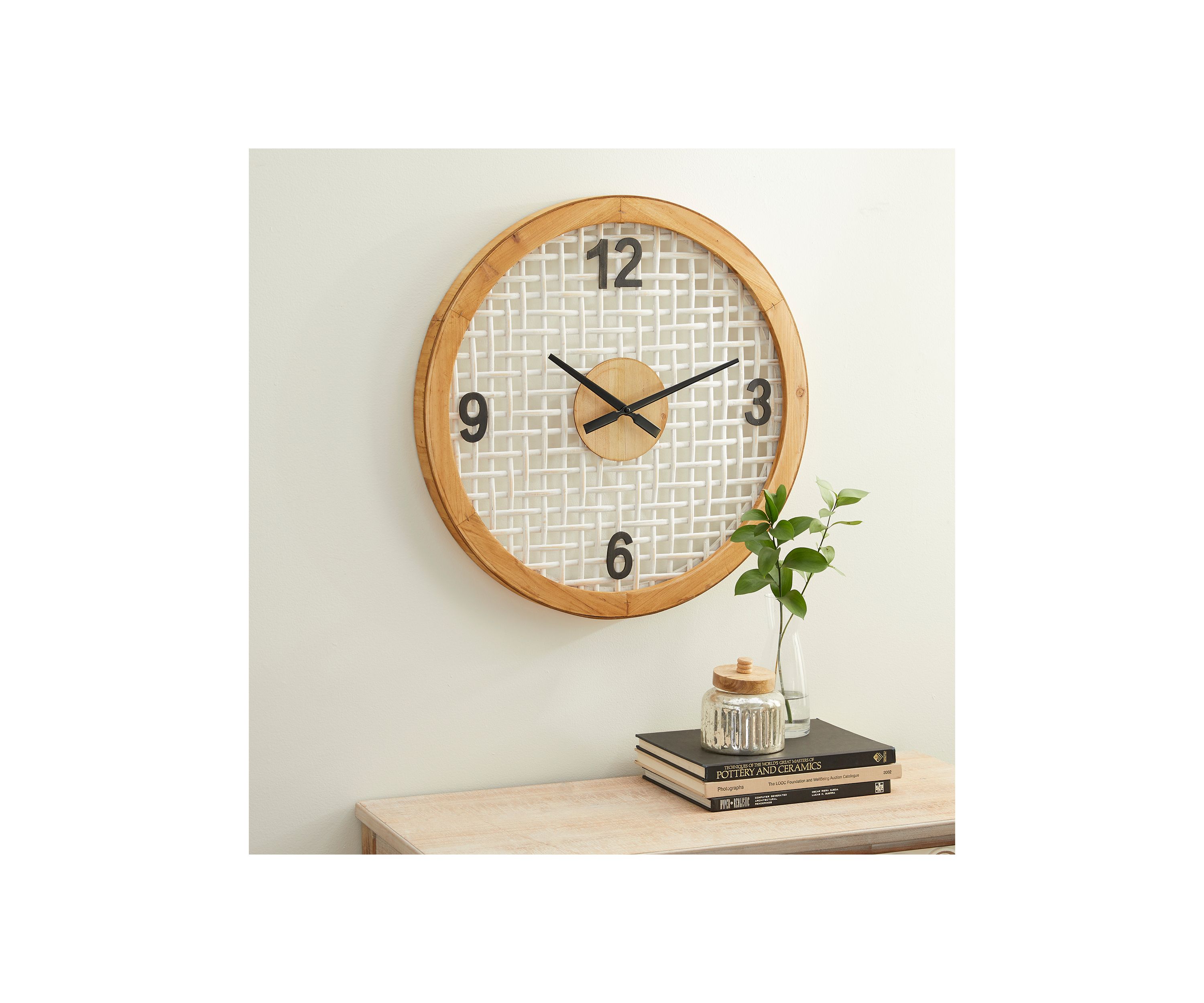 Farmhouse Wood Wall Clock