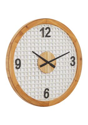 Farmhouse Wood Wall Clock