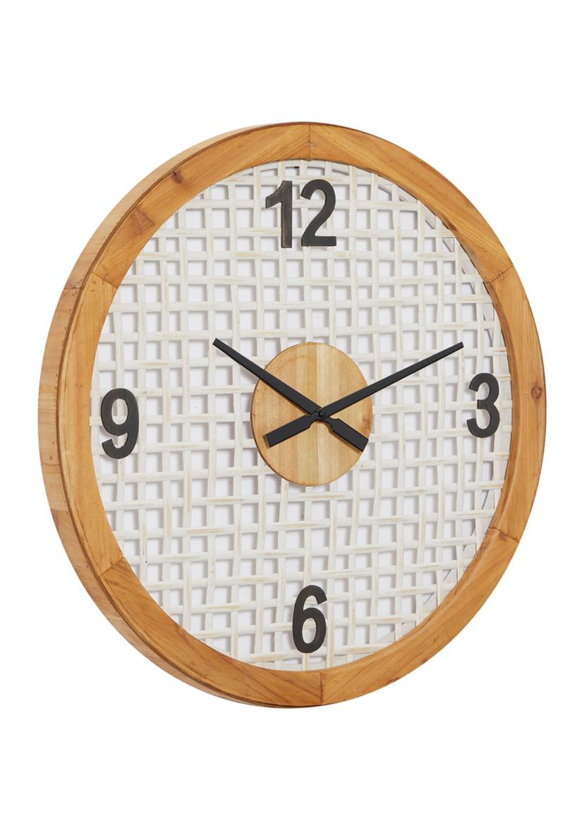 Farmhouse Wood Wall Clock