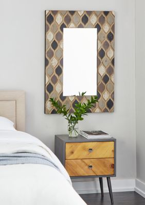 Farmhouse Wood Wall Mirror