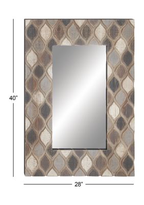 Farmhouse Wood Wall Mirror