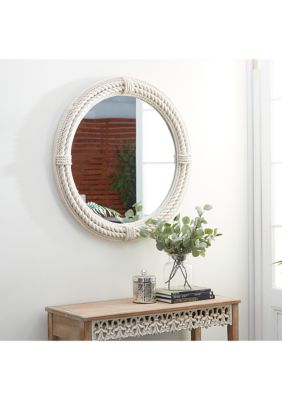 Coastal Wooden Wall Mirror