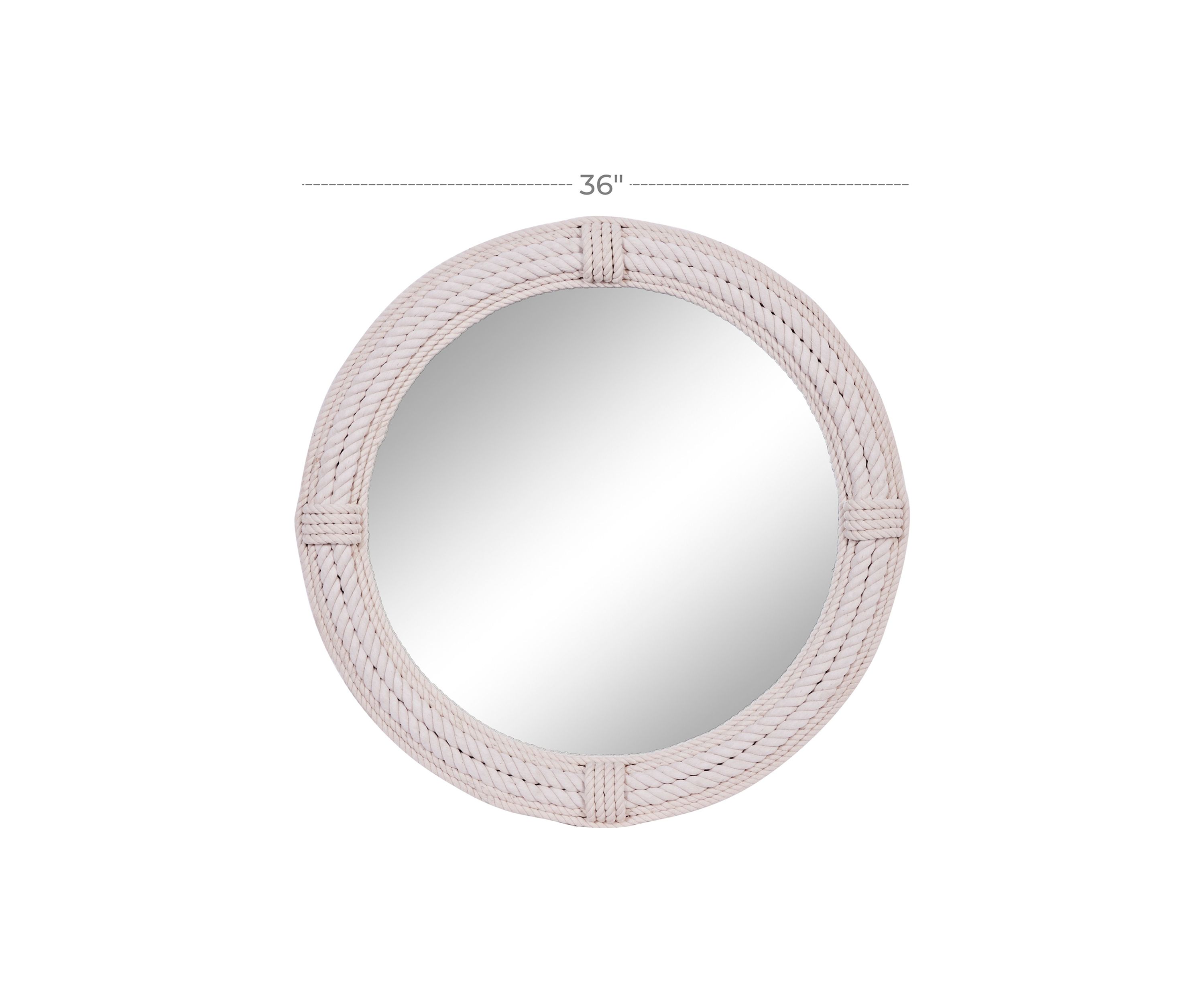Coastal Wooden Wall Mirror