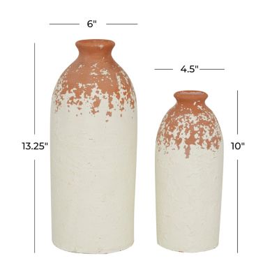 Coastal Ceramic Vase - Set of 2