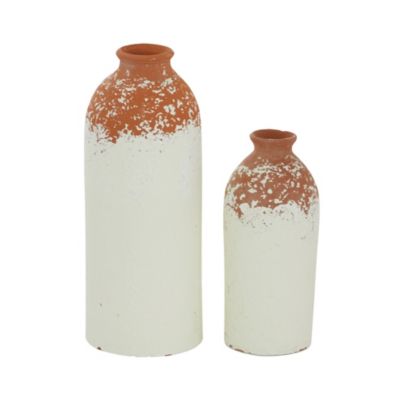 Coastal Ceramic Vase - Set of 2