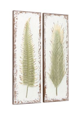 Contemporary Metal Wall Decor - Set of 2