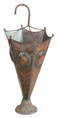 Rustic Metal Umbrella Stand