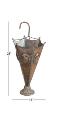 Rustic Metal Umbrella Stand