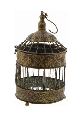 Vintage Metal Birdcage - Set of 2