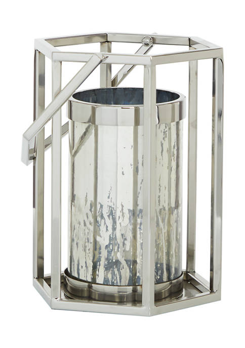 Stainless Steel Contemporary Lantern