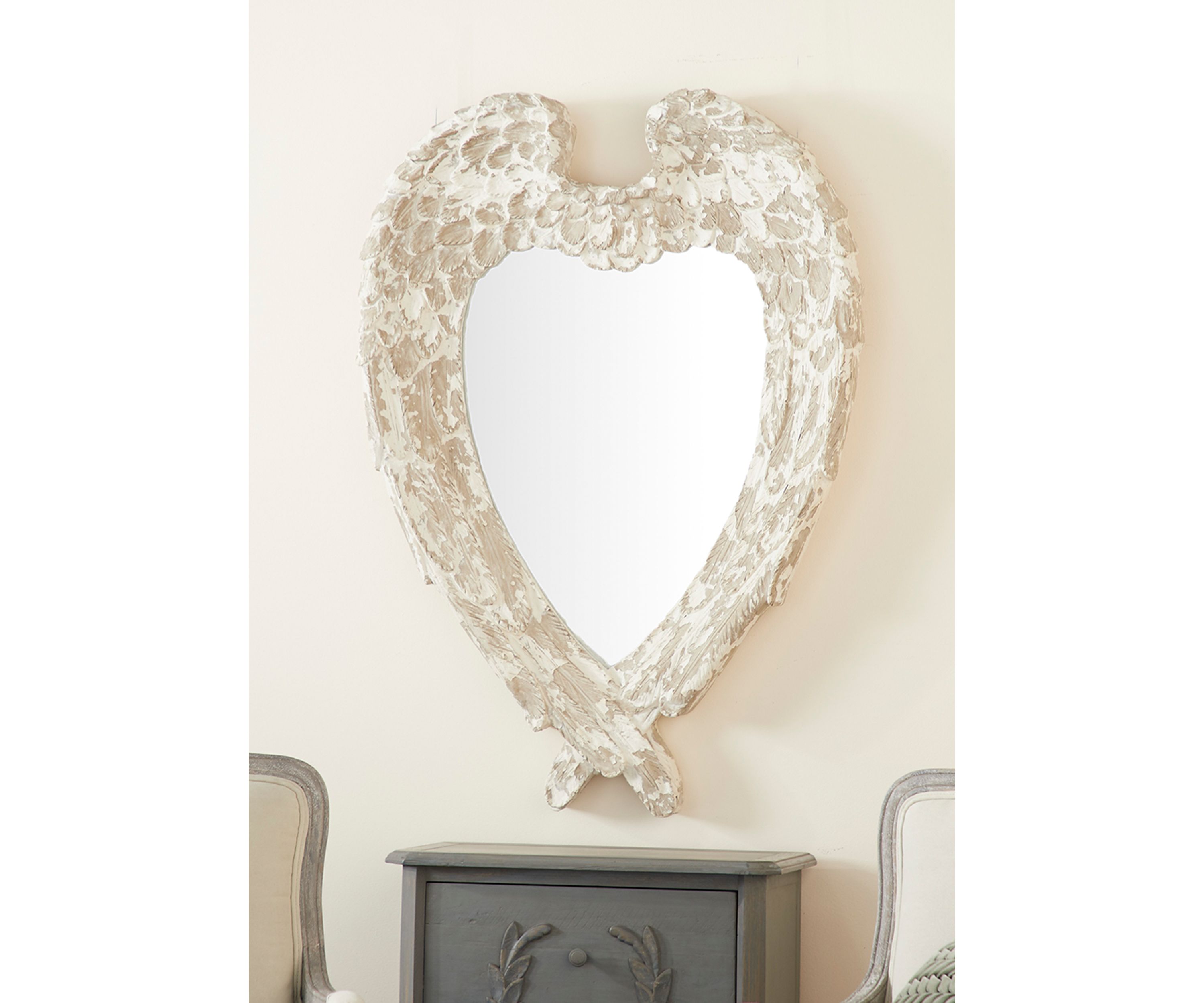 Farmhouse Resin Wall Mirror