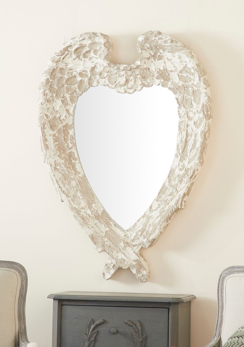 Farmhouse Resin Wall Mirror