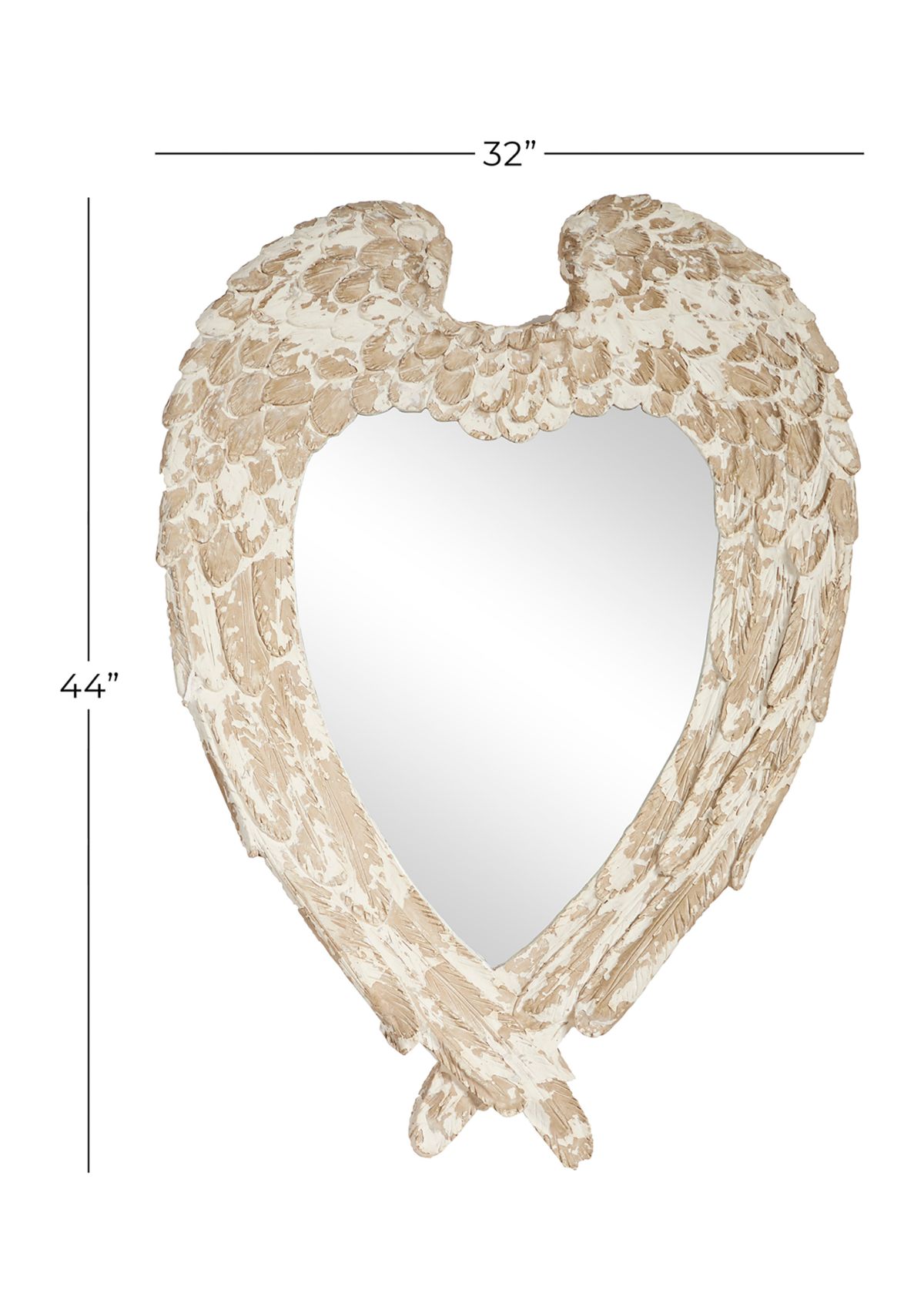 Farmhouse Resin Wall Mirror