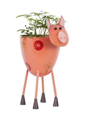 Eclectic Metal Planter