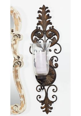 Rustic Metal Wall Sconce