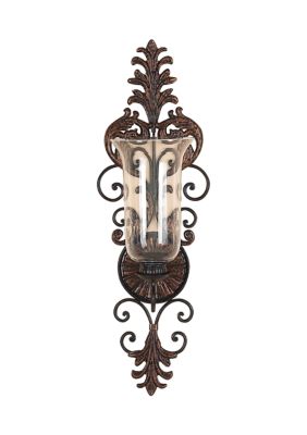 Rustic Metal Wall Sconce