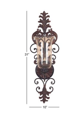 Rustic Metal Wall Sconce