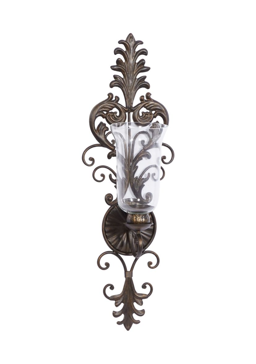 Rustic Metal Wall Sconce