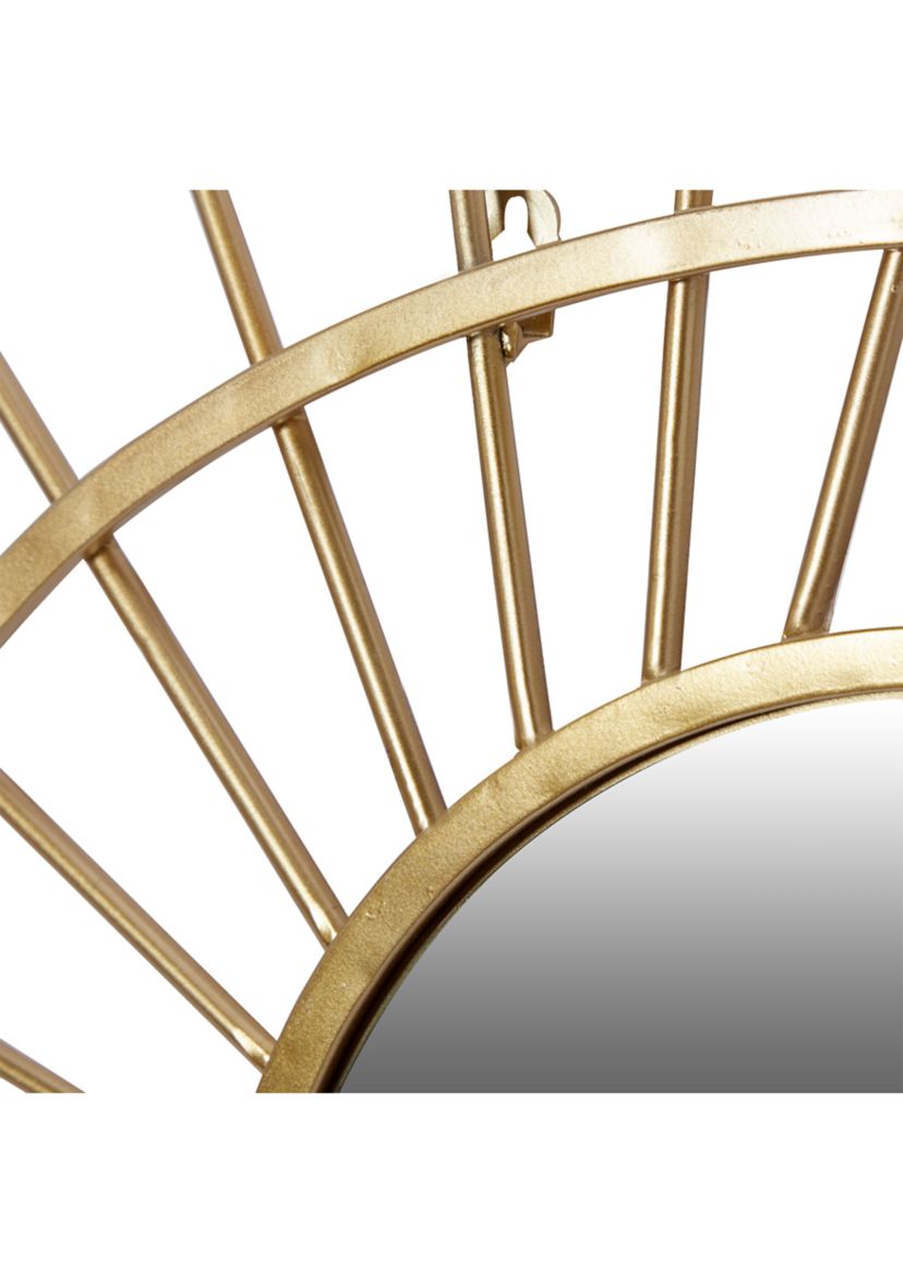 Contemporary Metal Wall Mirror