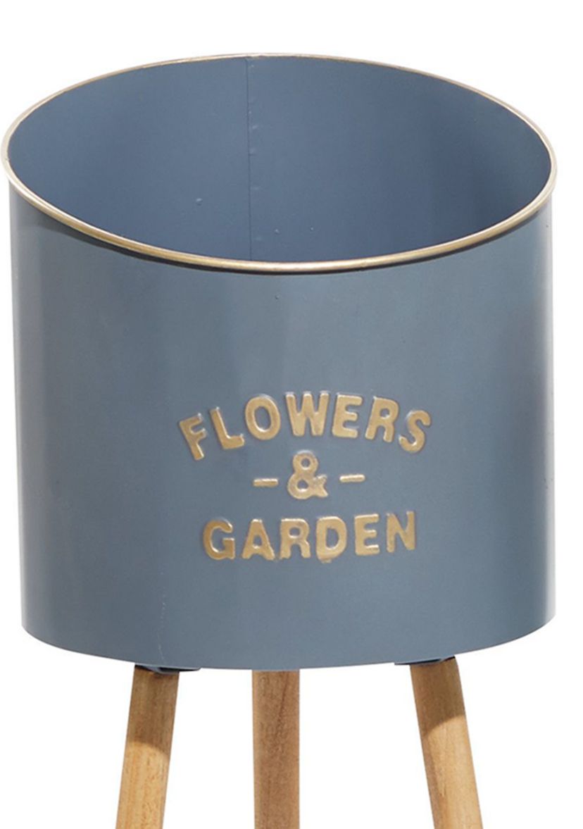 Farmhouse Metal Planter - Set of 3