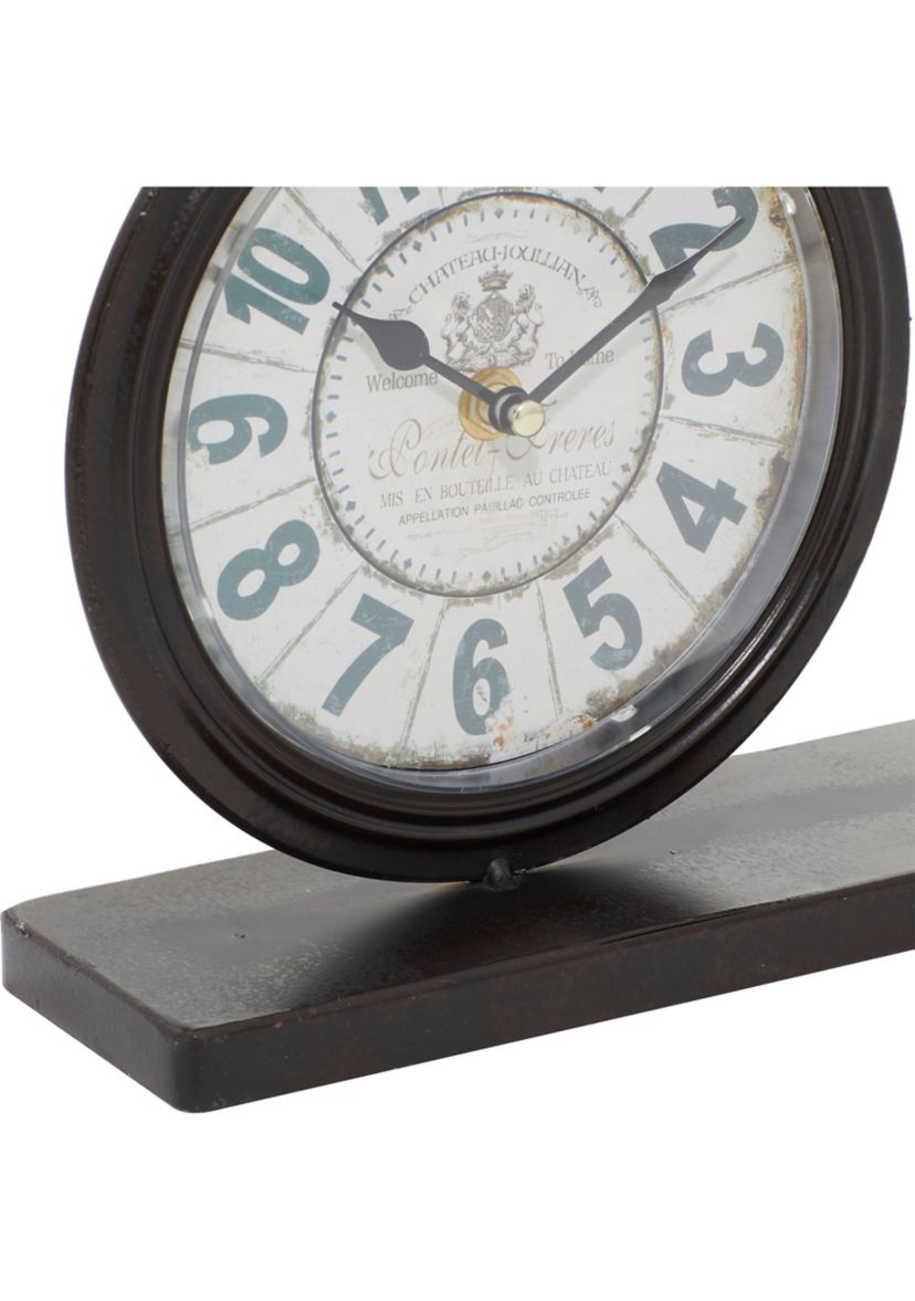 Vintage Metal Clock