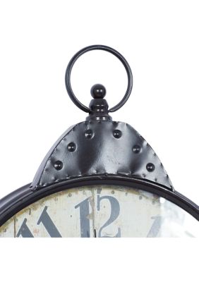 Vintage Metal Wall Clock