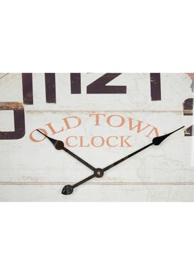 Vintage Metal Wall Clock