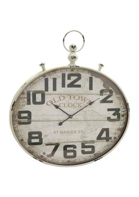 Vintage Metal Wall Clock