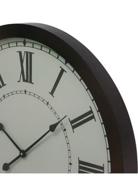 Traditional Metal Wall Clock