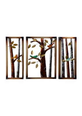 Farmhouse Metal Wall Decor - Set of 3