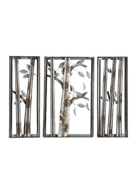 Farmhouse Metal Wall Decor - Set of 3