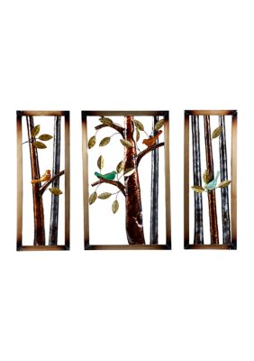 Farmhouse Metal Wall Decor - Set of 3