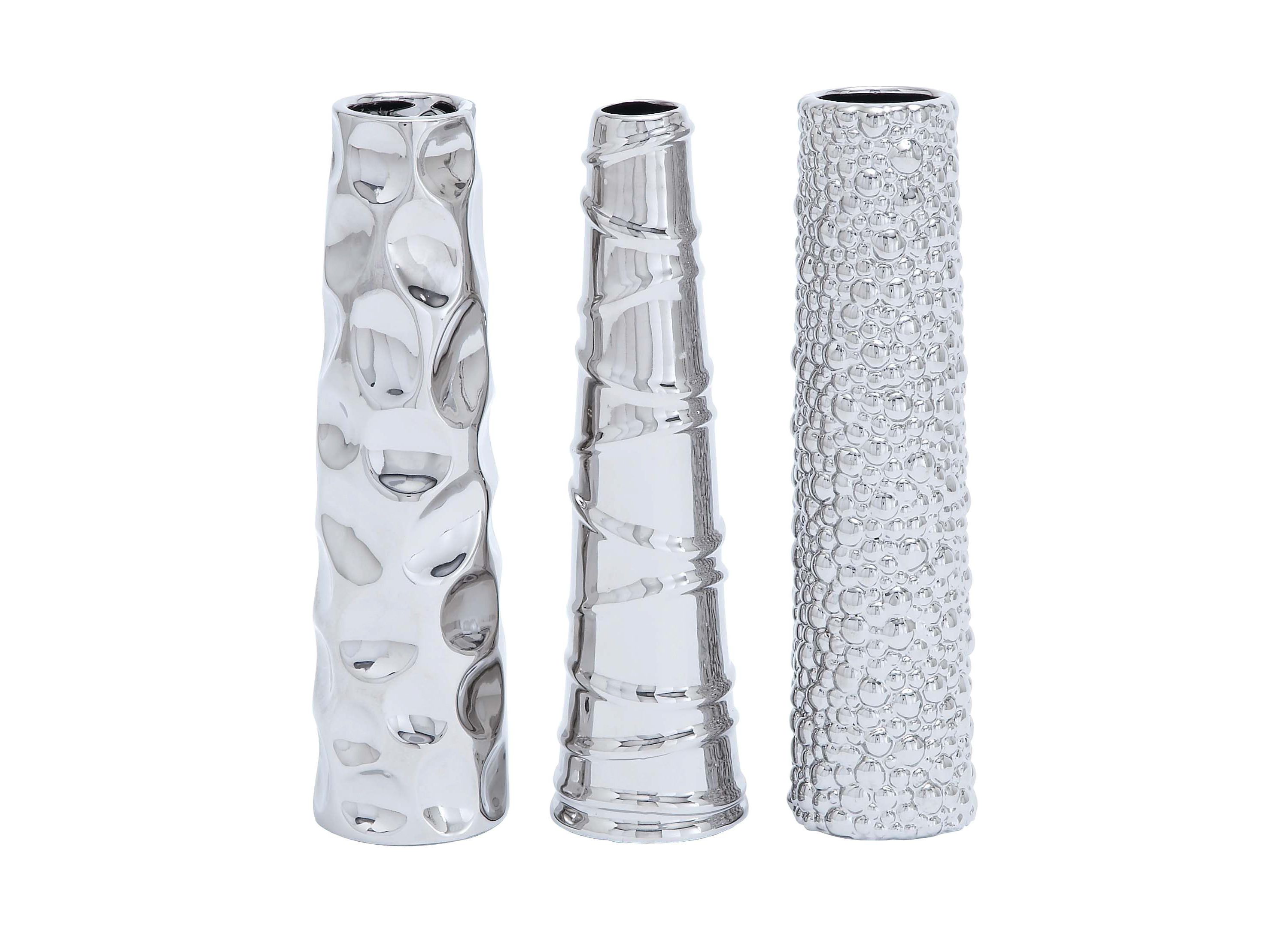Glam Ceramic Vase - Set of 3