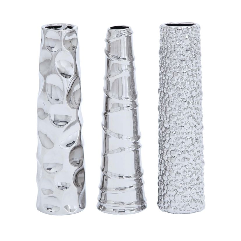 Glam Ceramic Vase - Set of 3