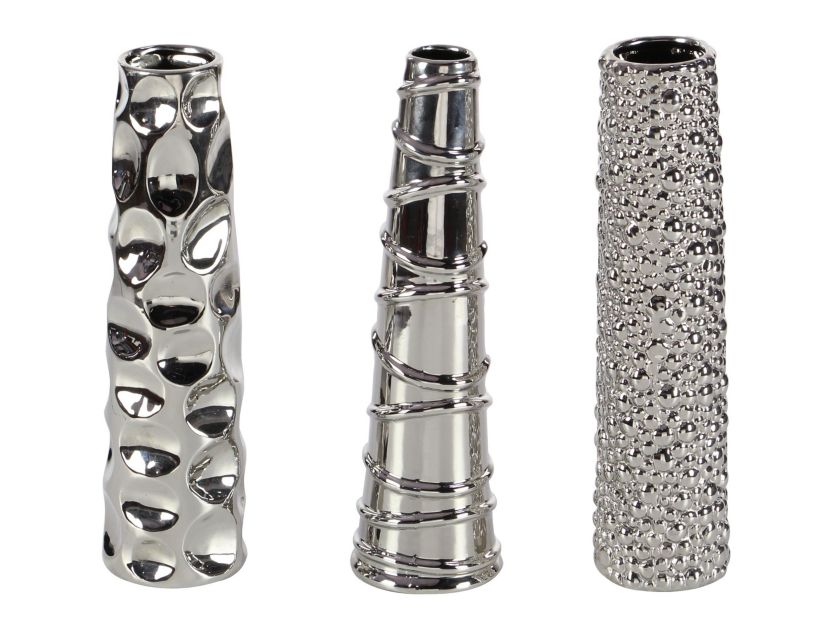 Glam Ceramic Vase - Set of 3