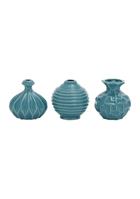 Monroe Lane Set of 3 Ceramic Vases