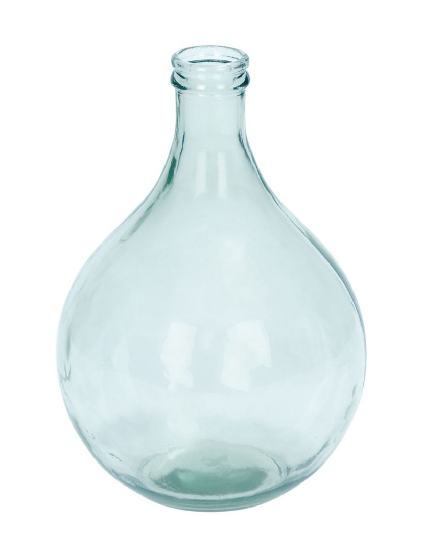 Farmhouse Recycled Glass Vase