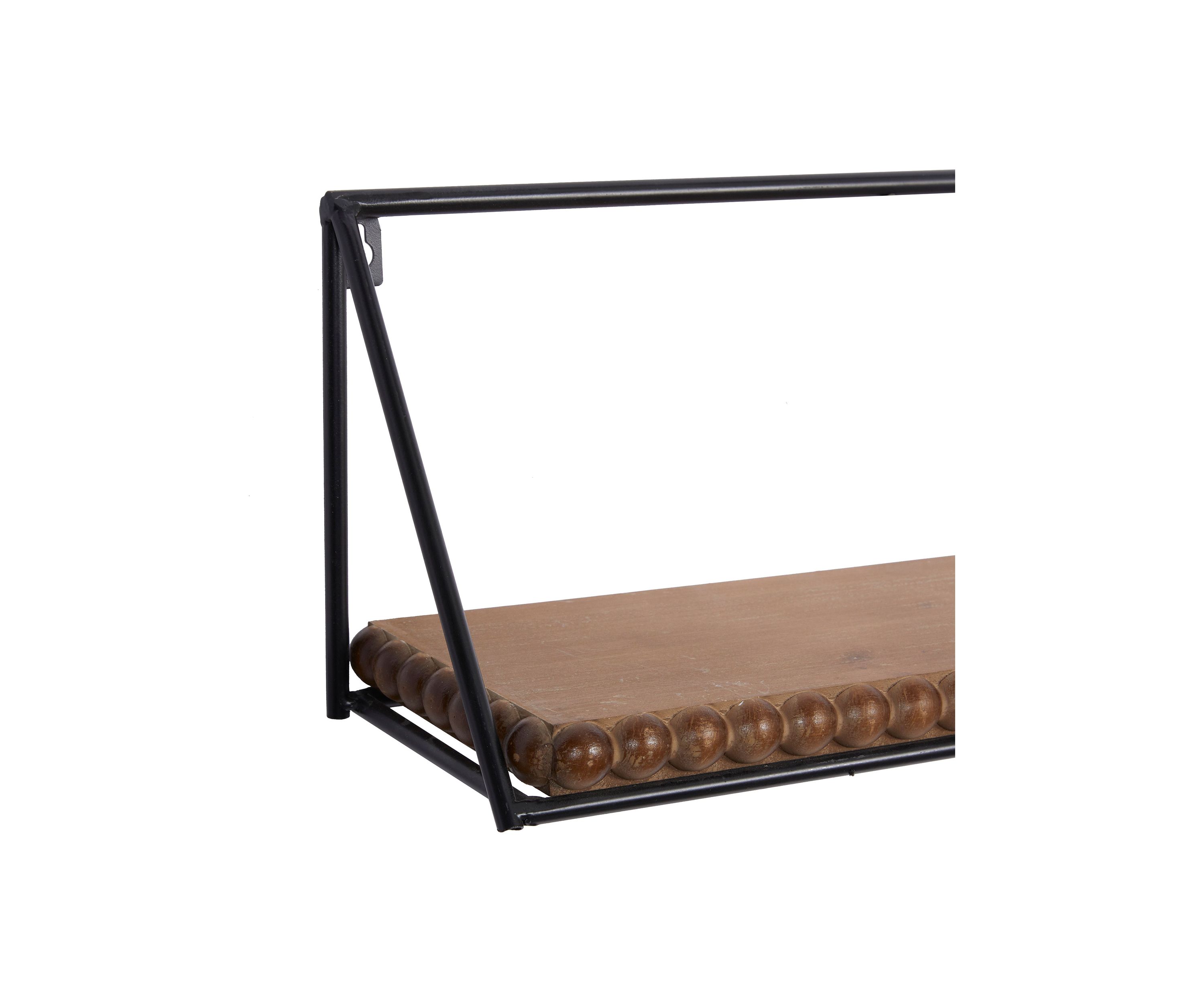Industrial Metal Wall Shelf - Set of 3