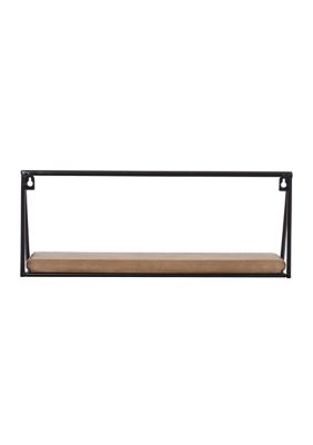 Industrial Metal Wall Shelf - Set of 3